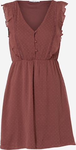 ABOUT YOU Dress 'Lisanna' in Brown: front