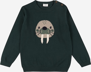 Pull-over 'Pilou' Hust & Claire en vert : devant