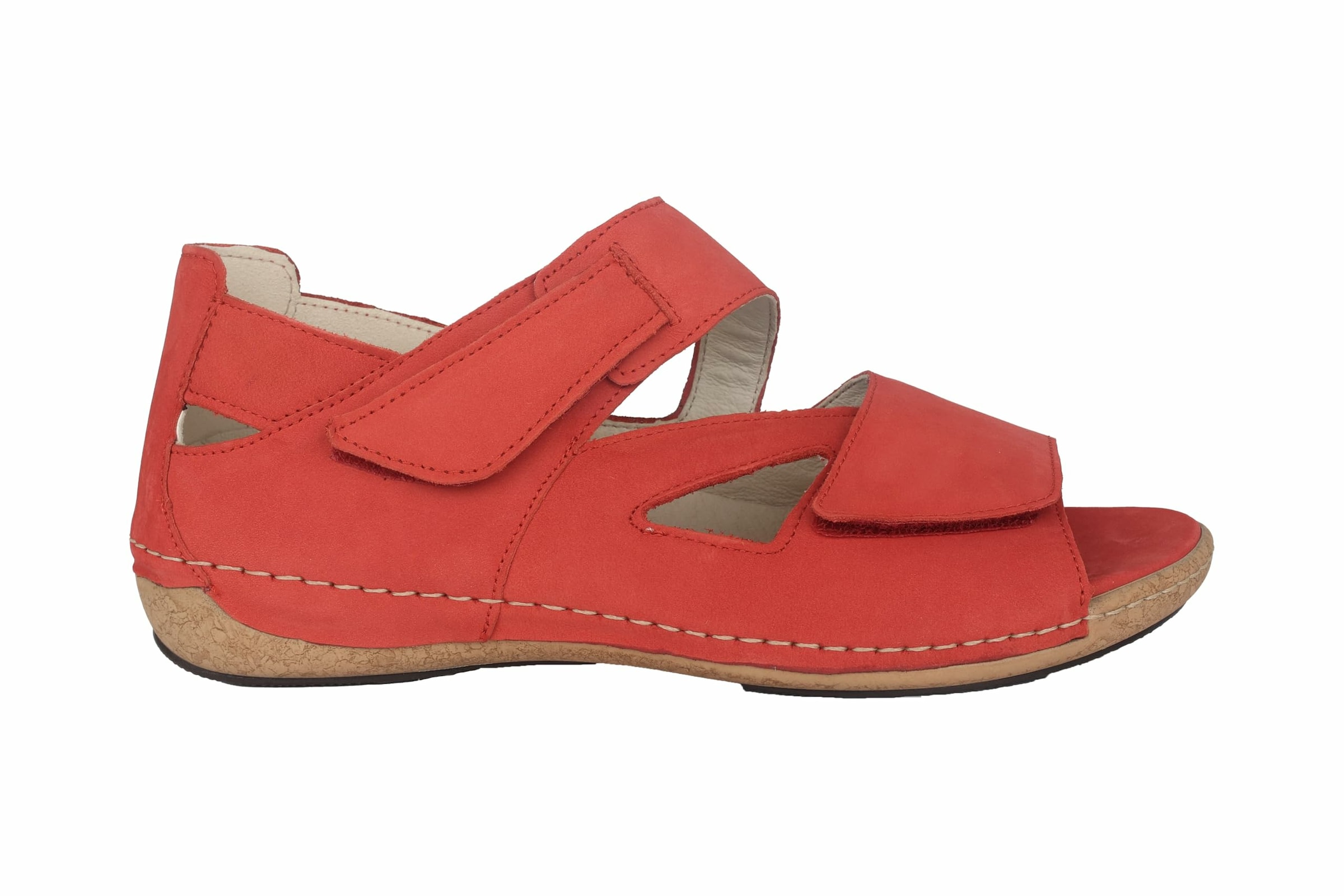 WALDLÄUFER Sandal in Red: front
