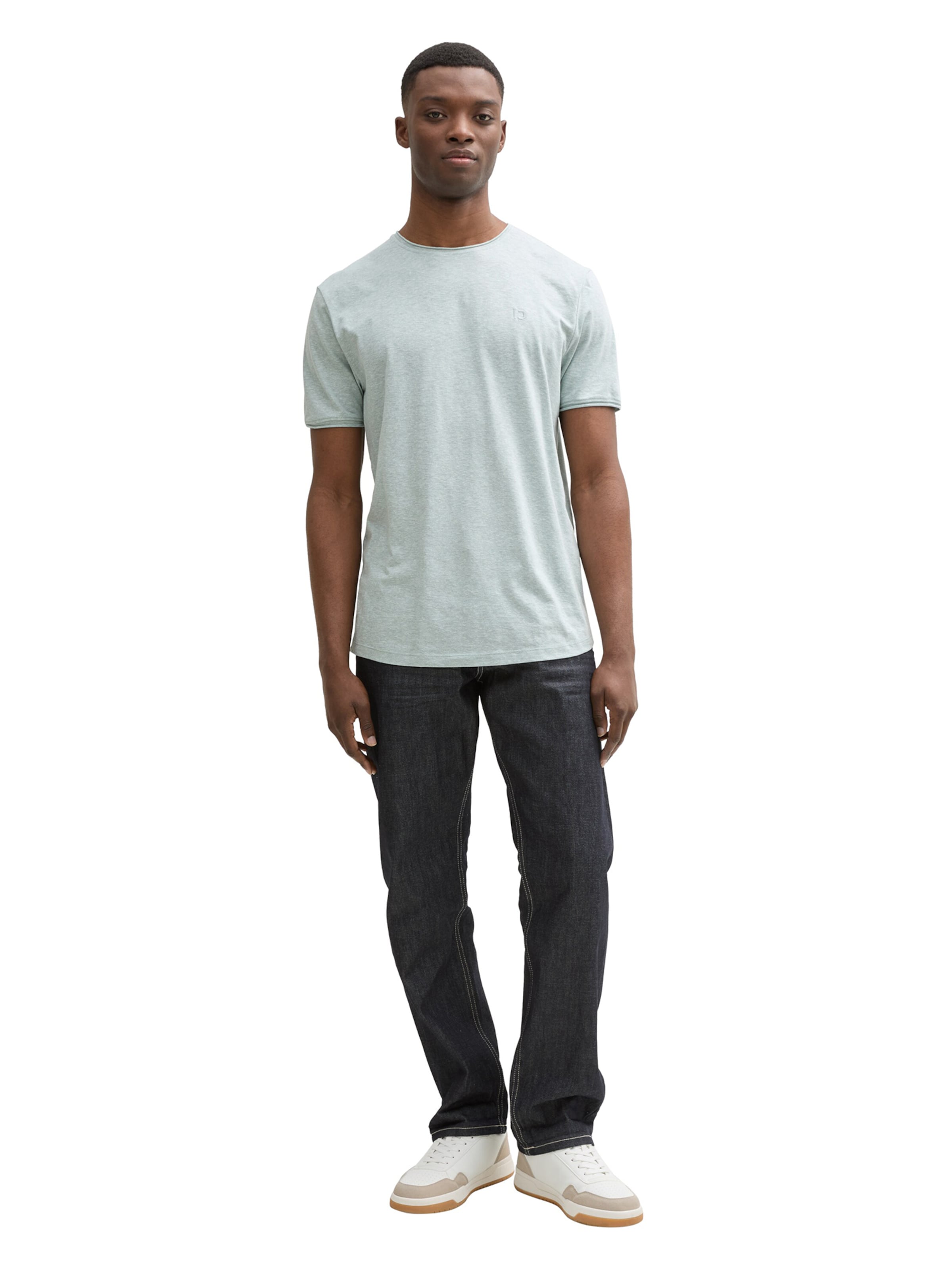 TOM TAILOR DENIM regular Bluser & t-shirts i blå