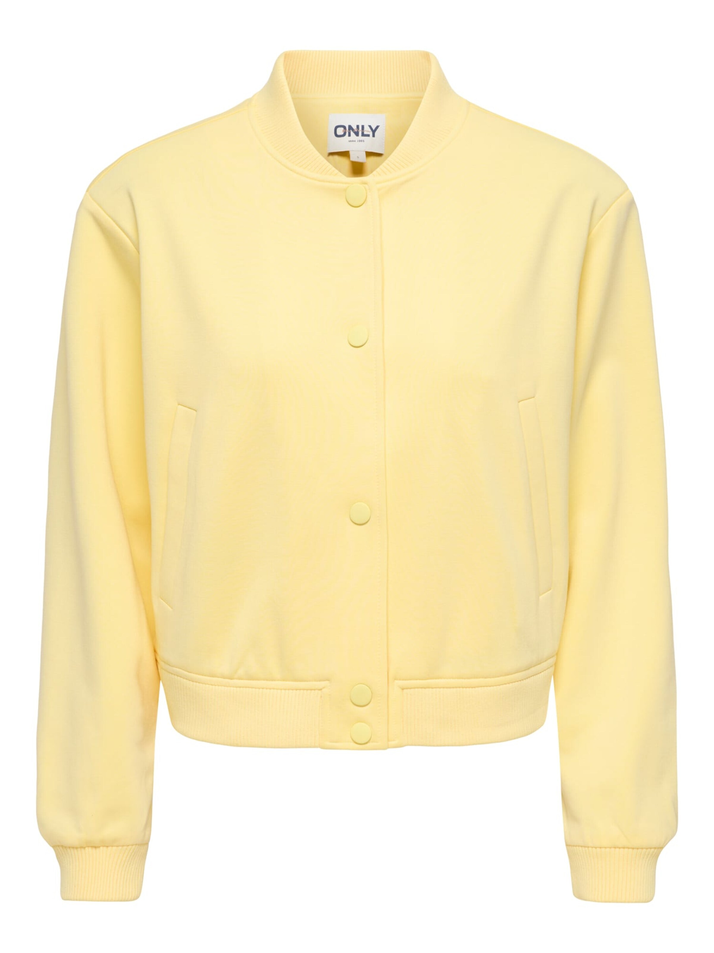 ONLY Between-season jacket in Yellow: front