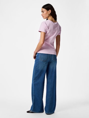 T-shirt 'PCMay' PIECES en violet