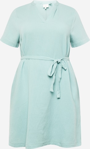 ONLY Carmakoma Dress 'THEIS' in Green: front