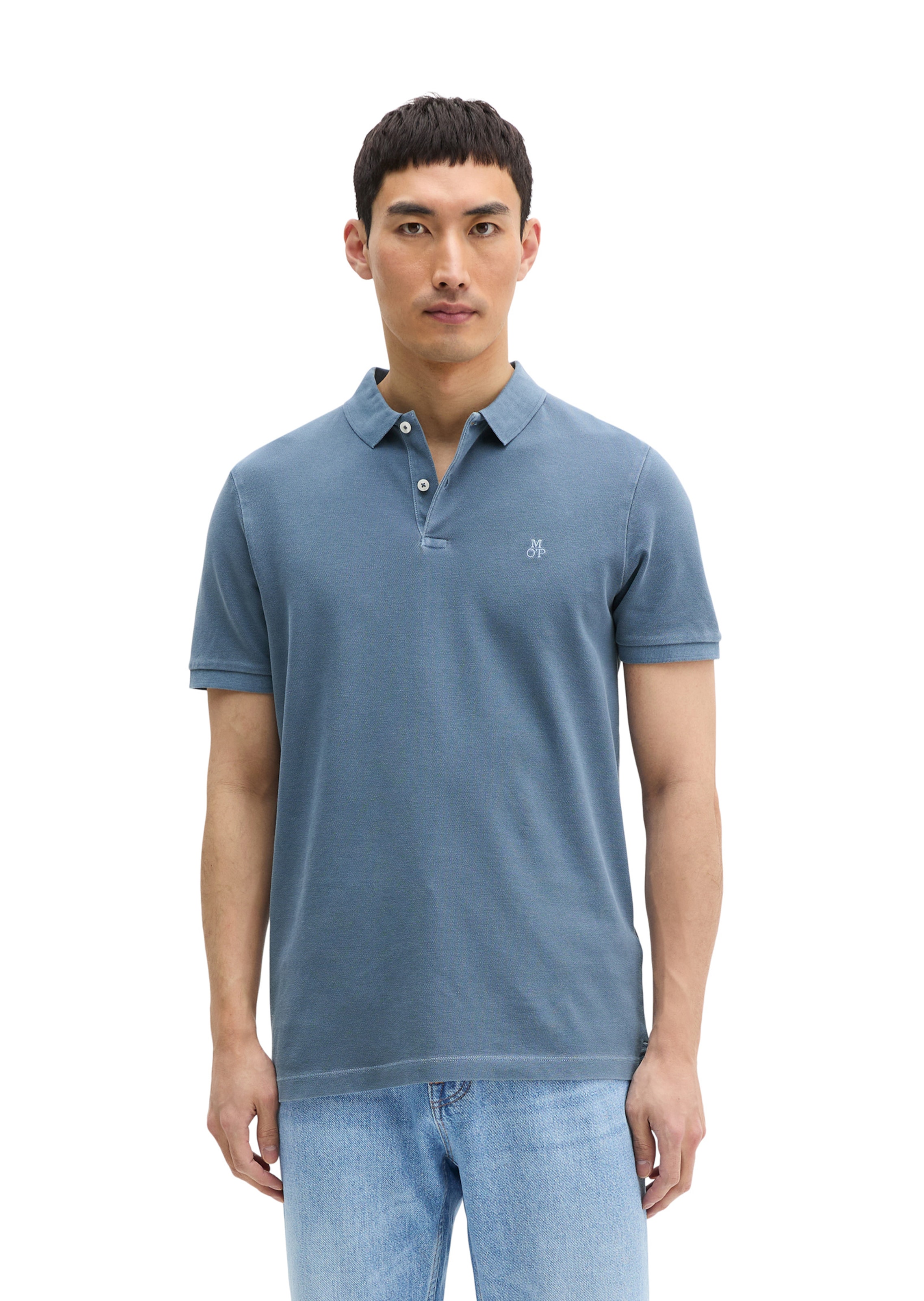 Marc O'Polo Shirt in Blue: front