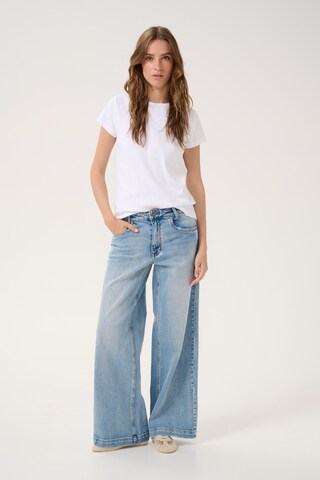 My Essential Wardrobe Wide leg Jeans 'Dango' in Blauw