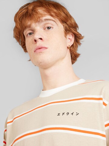 EDWIN Bluser & t-shirts 'Quarter' i beige