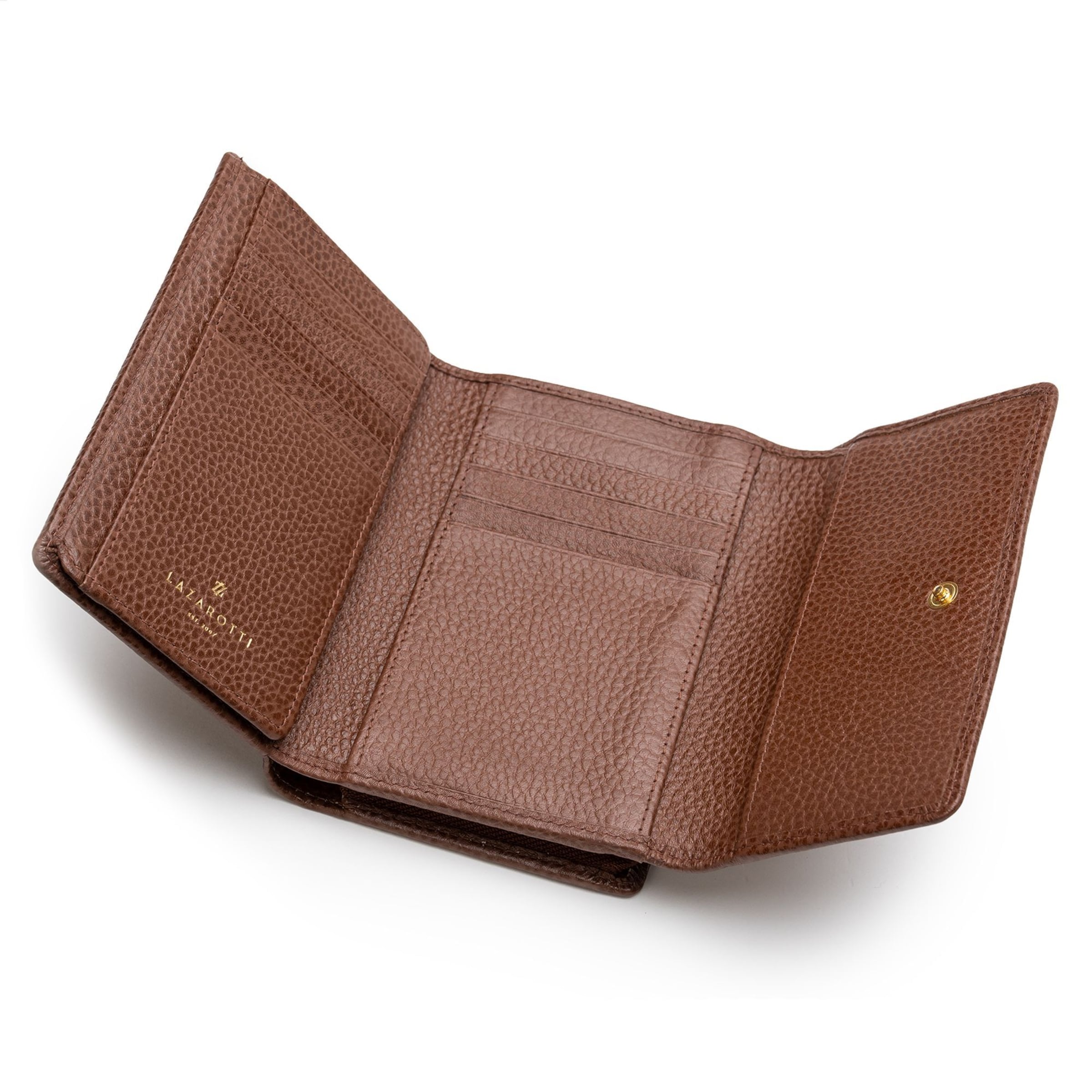 Lazarotti Wallet 'Bologna' in Brown