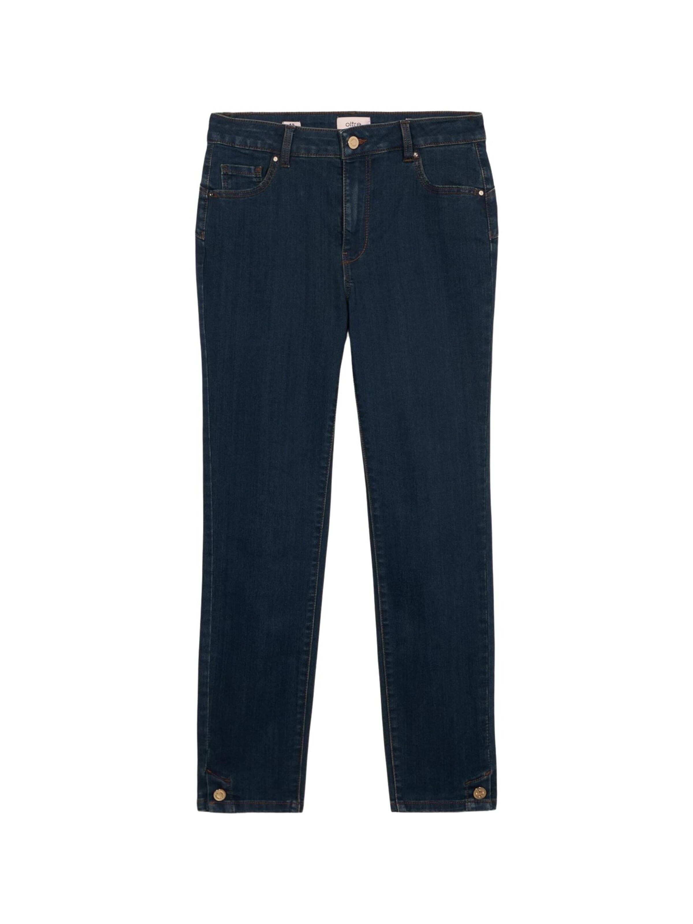 Coupe slim Jean oltre en bleu : devant
