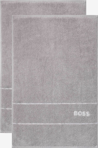 BOSS Home Gästehandtuch 'PLAIN' in Grau: predná strana