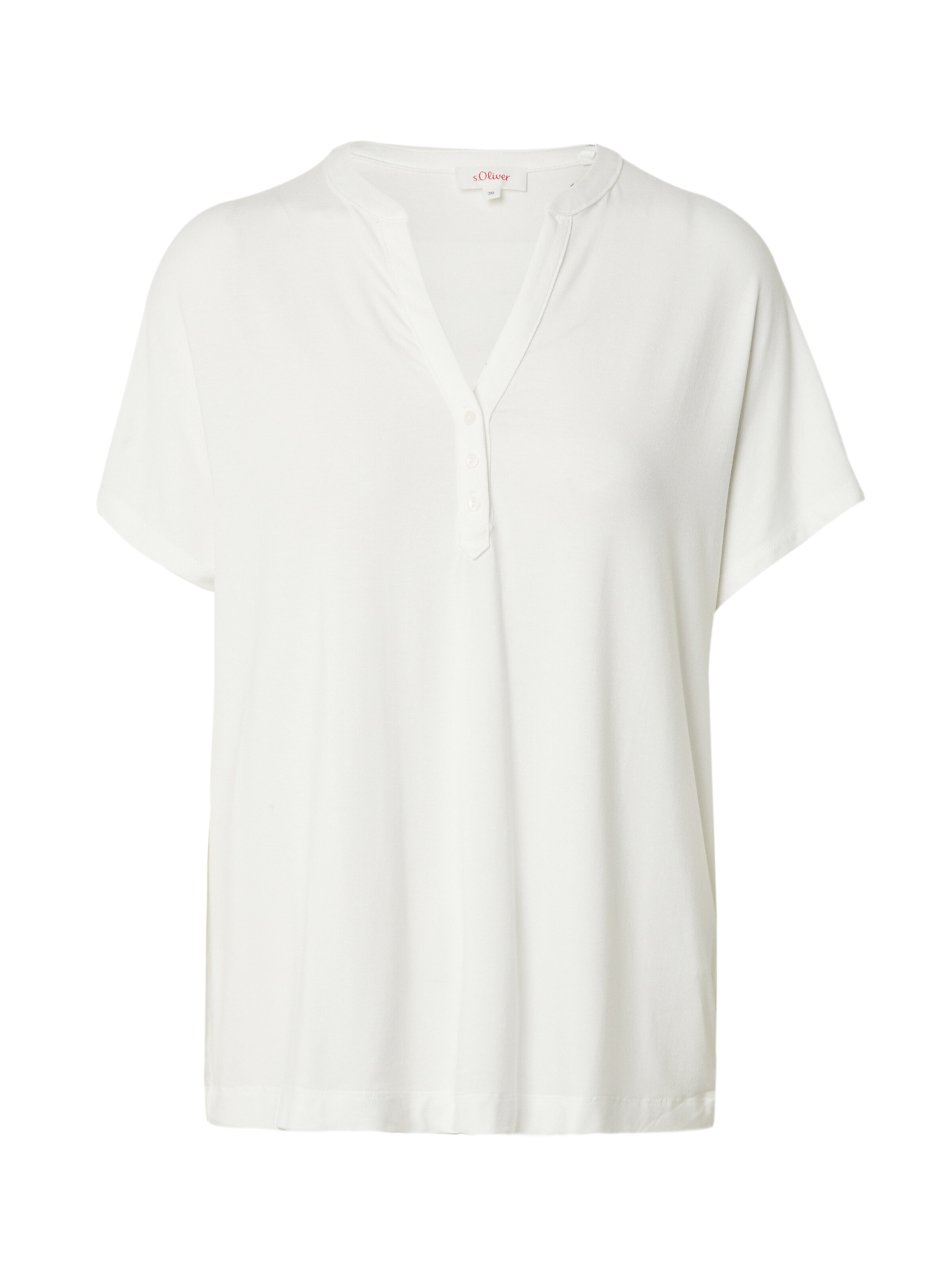 Maglietta di s.Oliver in beige: frontale