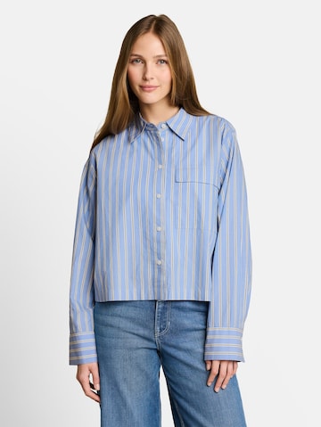 TOM TAILOR DENIM Blouse in Blue: front