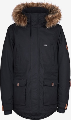 Parka d’hiver 'TRAVIS II' CNSRD en noir : devant