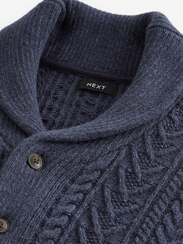 Next Gebreid vest in Blauw