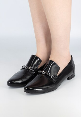 DreiMaster Klassik Classic Flats in Black