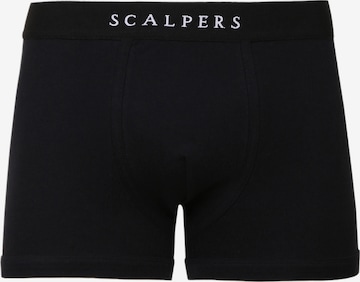 Scalpers - Boxers 'Nos Just' em preto: frente
