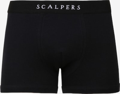 Scalpers Boxershorts 'Nos Just' in schwarz / weiß, Produktansicht