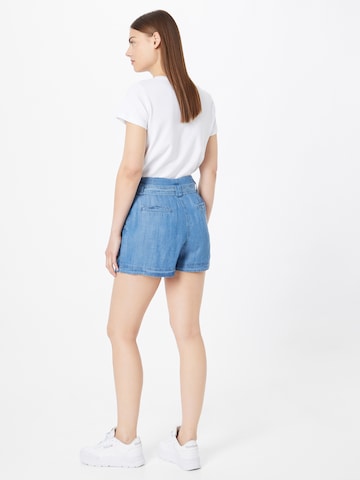 Superdry Loose fit Pleat-Front Pants in Blue
