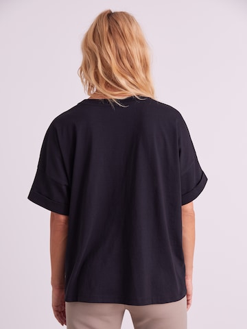 ABOUT YOU x Iconic by Tatiana Kucharova Shirt 'Charlie' in Black