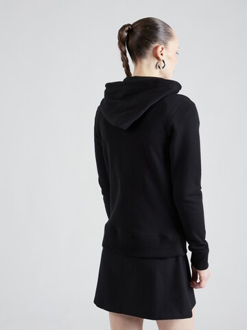 AÉROPOSTALE Sweatjacke in Schwarz