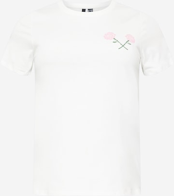 Vero Moda Curve Shirt 'LINA' in White: front