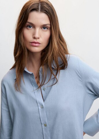 MANGO Nachthemd 'Marlin' in Blau