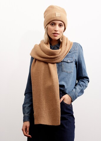 CODELLO Scarf in Beige: front