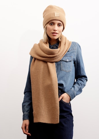 CODELLO Scarf in Beige: front