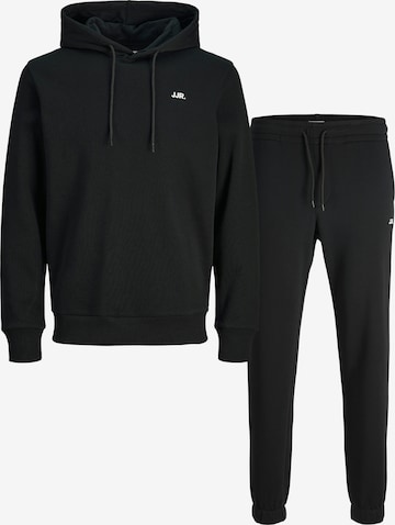 JJ Rebel Strój do biegania w kolorze czarny: przód