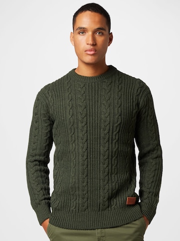 SCOTCH & SODA Trui in Groen: voorkant