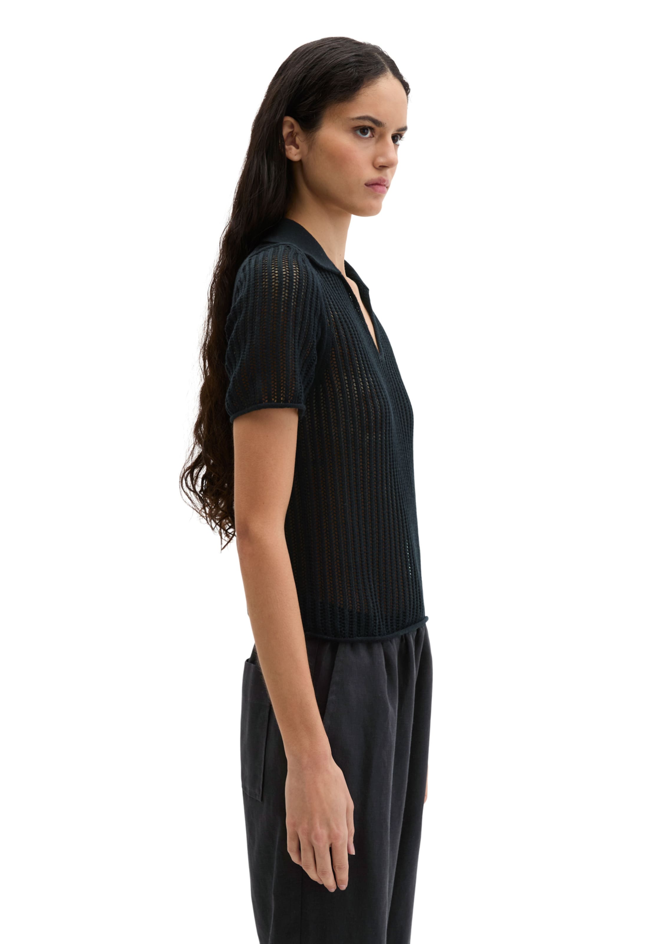 Marc O'Polo Shirt in Zwart