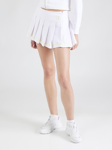 Juicy Couture Sport Spódnica sportowa w kolorze biały: przód