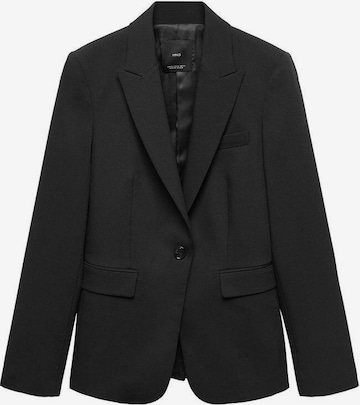 MANGO Blazer 'Boreal' in Black: front