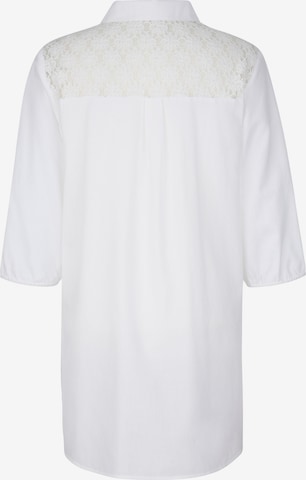 MIAMODA Hemdbluse in Weiß