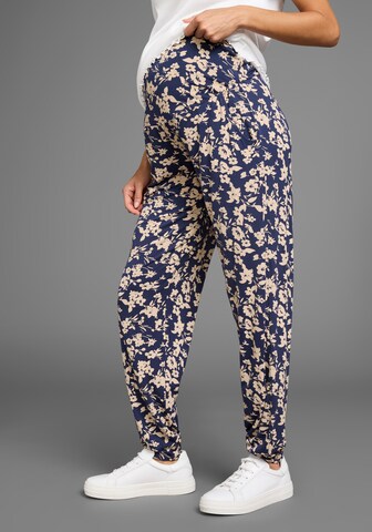 Neun Monate Tapered Hose in Schwarz: Vorderseite