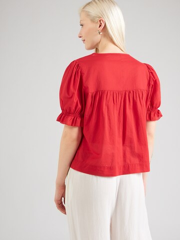 Camicia da donna di Abercrombie & Fitch in rosso