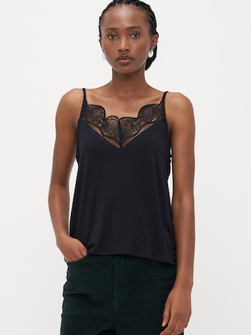 Vero Moda Petite Τοπ 'VMGLADYS' σε μαύρο: μπροστά