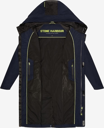 STONE HARBOUR Between-seasons coat 'Zafaar' in Blue