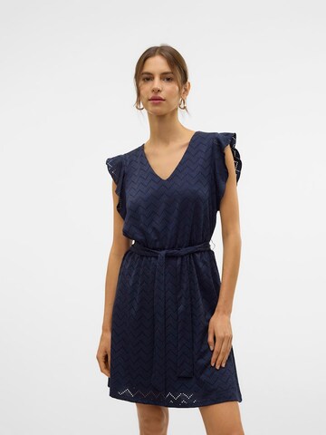 VERO MODA Dress 'VMTHAS' in Blue: front