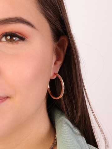 Boucles d'oreilles Lucardi en or