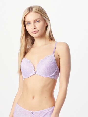 Invisible Soutien-gorge 'Marine' Hunkemöller en violet : devant