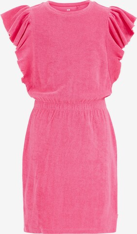 Robe WE Fashion en rose : devant