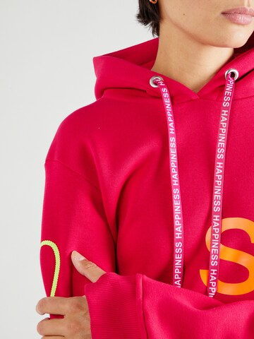 Zwillingsherz Sweatshirt 'Alissa' in Pink