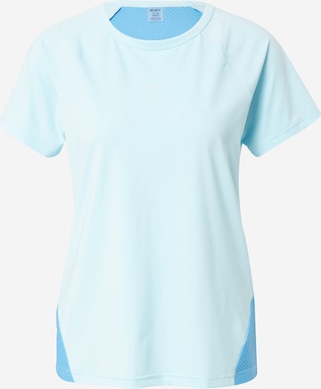 ROXY Funkcionalna majica 'SEE THE GOOD' | modra barva: sprednja stran