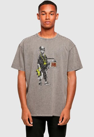 T-Shirt Merchcode en gris : devant
