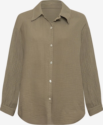 Lilavie Bluse 'Amelie' in Grau: Vorderseite