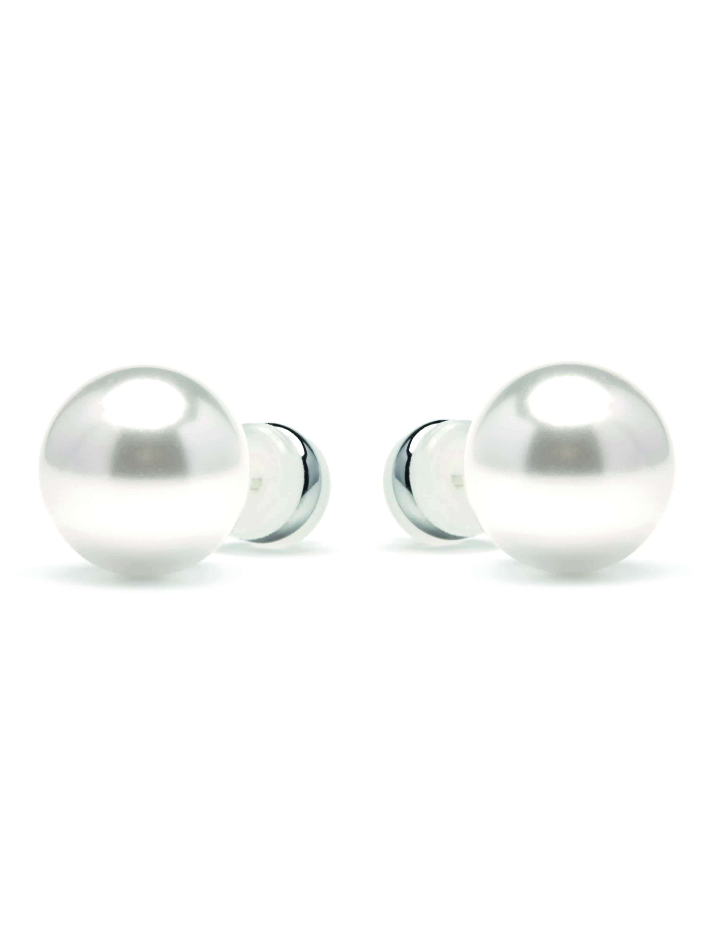 Luxenter - Pendientes 'Wasai' en blanco