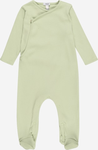 KNOT Pajamas in Green: front