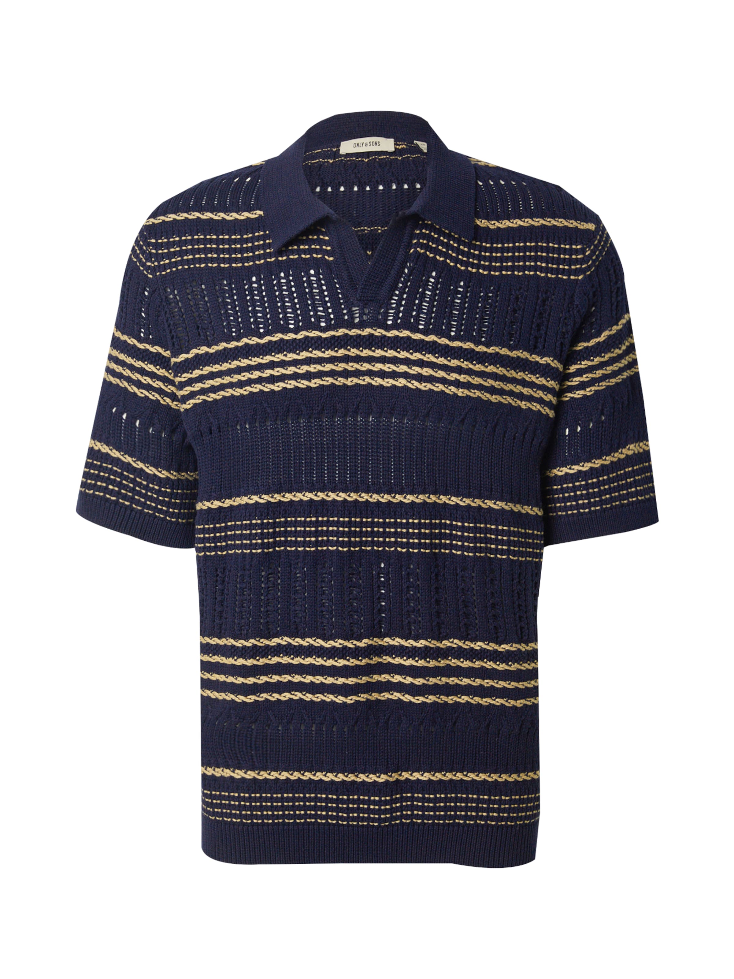 Only & Sons Sveter 'ONSKARLOS' - Modrá: predná strana