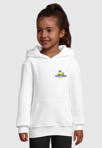 Merchcode Sweatshirt 'Fresh Flavor' in Wit