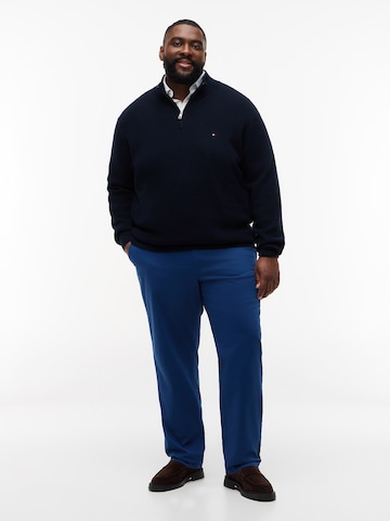 Tommy Hilfiger Big & Tall - regular Pantalón chino 'DENTON ESSENTIAL' en azul: frente